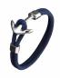 Preview: puranda Anker Armband - navy - vorne