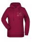 Preview: puranda Hoodie - FMG CHAM - weinrot - Hoodie