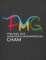 Preview: puranda Hoodie - FMG CHAM - weinrot - Motiv