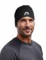 Preview: Merino Beanie Naturfreunde - schwarz - Model02