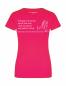 Preview: puranda T-Shirt WOS KIMMT - pink - hinten Model