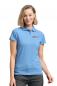 Preview: puranda Poloshirt FÖRDERVEREINS HISTORISCHES BAHNWASSERKRAFTWERK KAMMERL e.V- alaskian blue - Model nah
