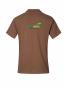 Preview: puranda Poloshirt SENSENVEREIN - braun - Poloshirt hinten
