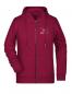 Preview: puranda Sweatjacke - FMG CHAM - weinrot - Hoodie