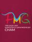 Preview: puranda Sweatjacke - FMG CHAM - weinrot - Motiv