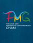 Preview: puranda Sweatjacke - FMG CHAM - petrol - Motiv