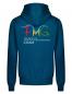 Preview: puranda Sweatjacke - FMG CHAM - petrol - Sweatjacke hinten