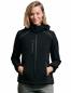 Preview: puranda TEAM MOOSBURG warme Softshelljacke - schwarz - Model nah