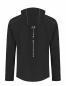 Preview: puranda TEAM MOOSBURG warme Softshelljacke - schwarz - Softshelljacke hinten