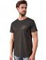 Preview: puranda T-Shirt - FMG CHAM - anthrazith - Model01nah