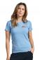Preview: puranda T-Shirt FÖRDERVEREINS HISTORISCHES BAHNWASSERKRAFTWERK KAMMERL e.V- alaskian blue- Model nah