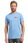 Preview: puranda T-Shirt FÖRDERVEREINS HISTORISCHES BAHNWASSERKRAFTWERK KAMMERL e.V- alaskian blue - Model nah