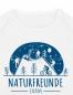 Preview: puranda Baby T-Shirt - Naturfreunde - weiss - Tshirt nah