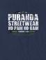 Preview: puranda T-Shirt NO PIAN NO GAIN - denim - Motiv