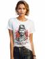 Preview: puranda T-Shirt TRENCK - weiss- Model01nah