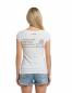 Preview: puranda T-Shirt WOS KIMMT - weiss - hinten Model