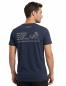 Preview: puranda T-Shirt WOS KIMMT - denim - hinten Model