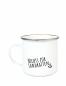 Preview: Emaille Tasse VDU - Ubootfahrer  - 300 ml - Einsatz