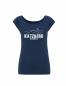 Preview: puranda Bambus T-Shirt Katzberg - denim blue