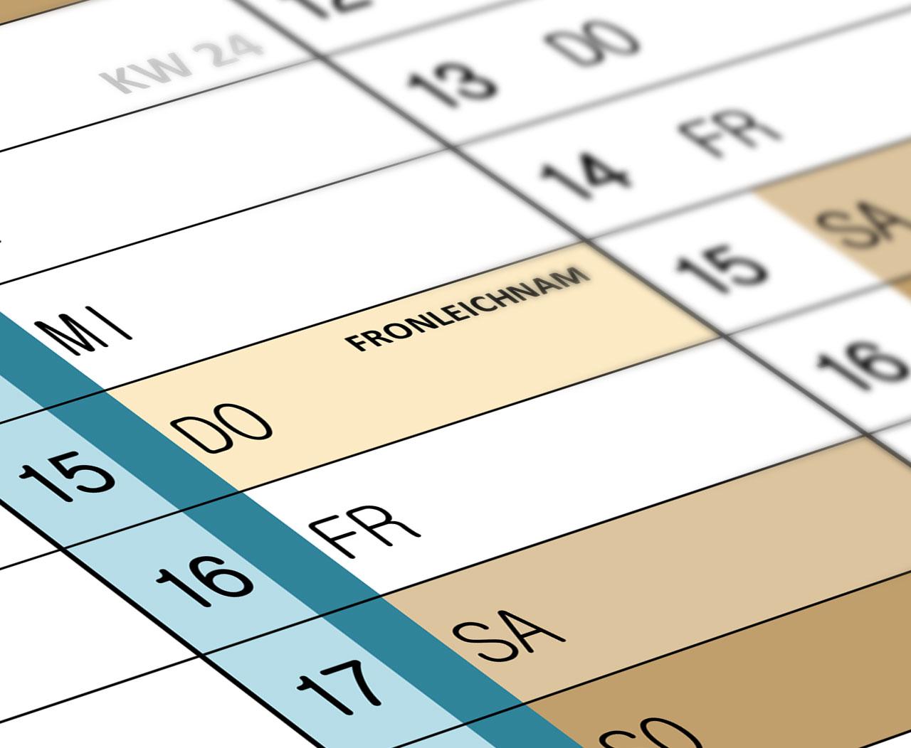 Wandkalender purDATE Basic - Affichenpapier - 100x70 - nah