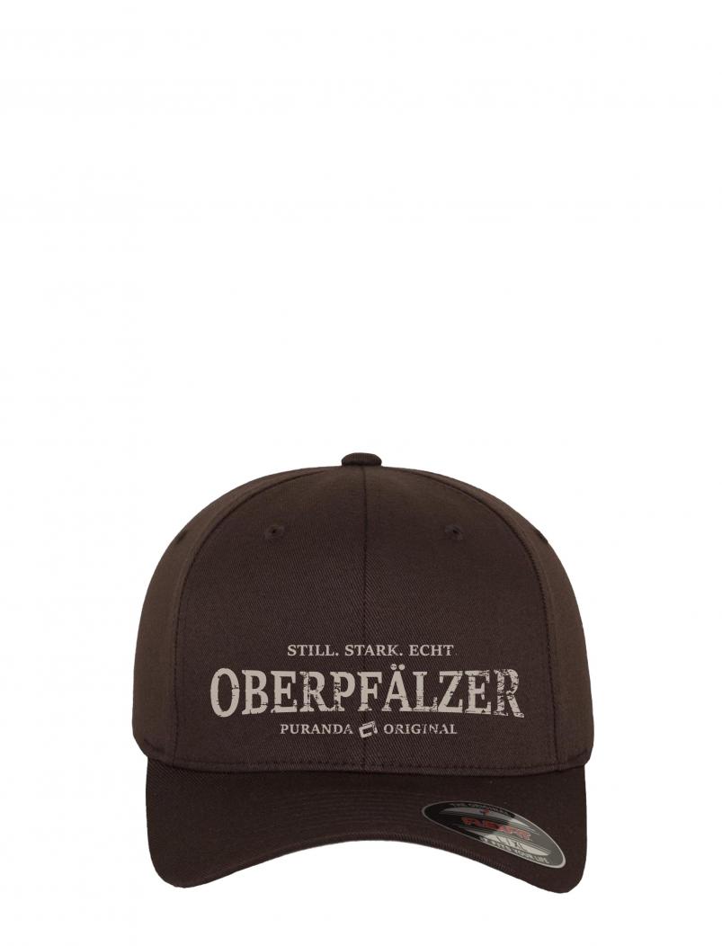 Preview: puranda OBERPFÄLZER  Ballcap - braun - vorne