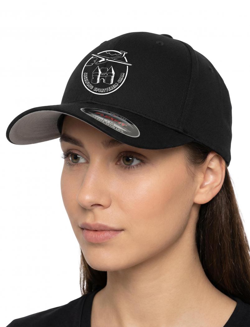 Preview: puranda SEGELFLUG SPORTVEREIN CHAM Ballcap - schwarz - Model