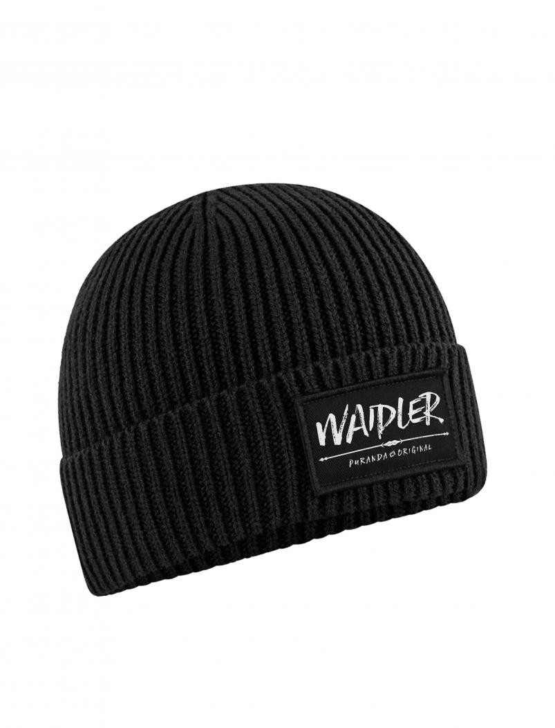 puranda WAIDLER Strickmütze - blau - seitlich