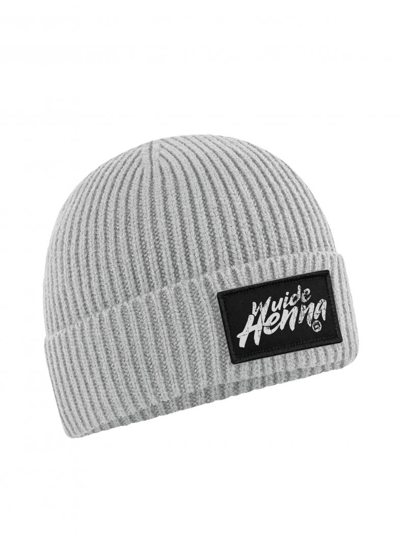 puranda WUIDE HENNA Strickmütze - hellgrau - seitlich