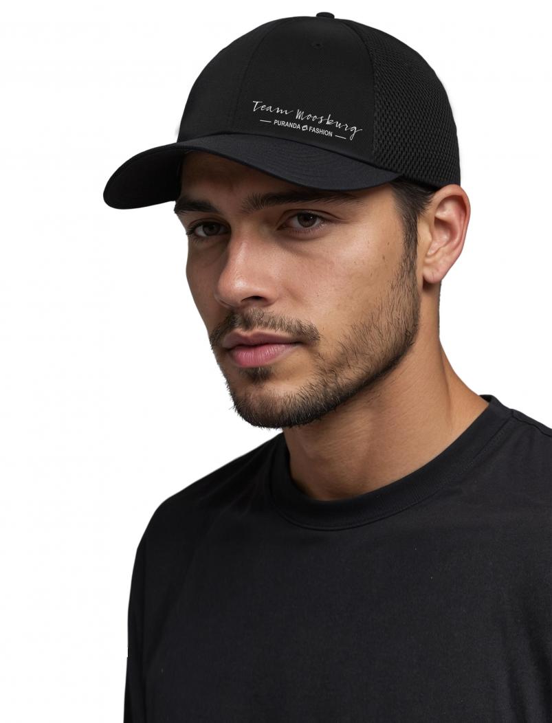 puranda TEAM MOOSBURG Ballcap - schwarz - Model Junge