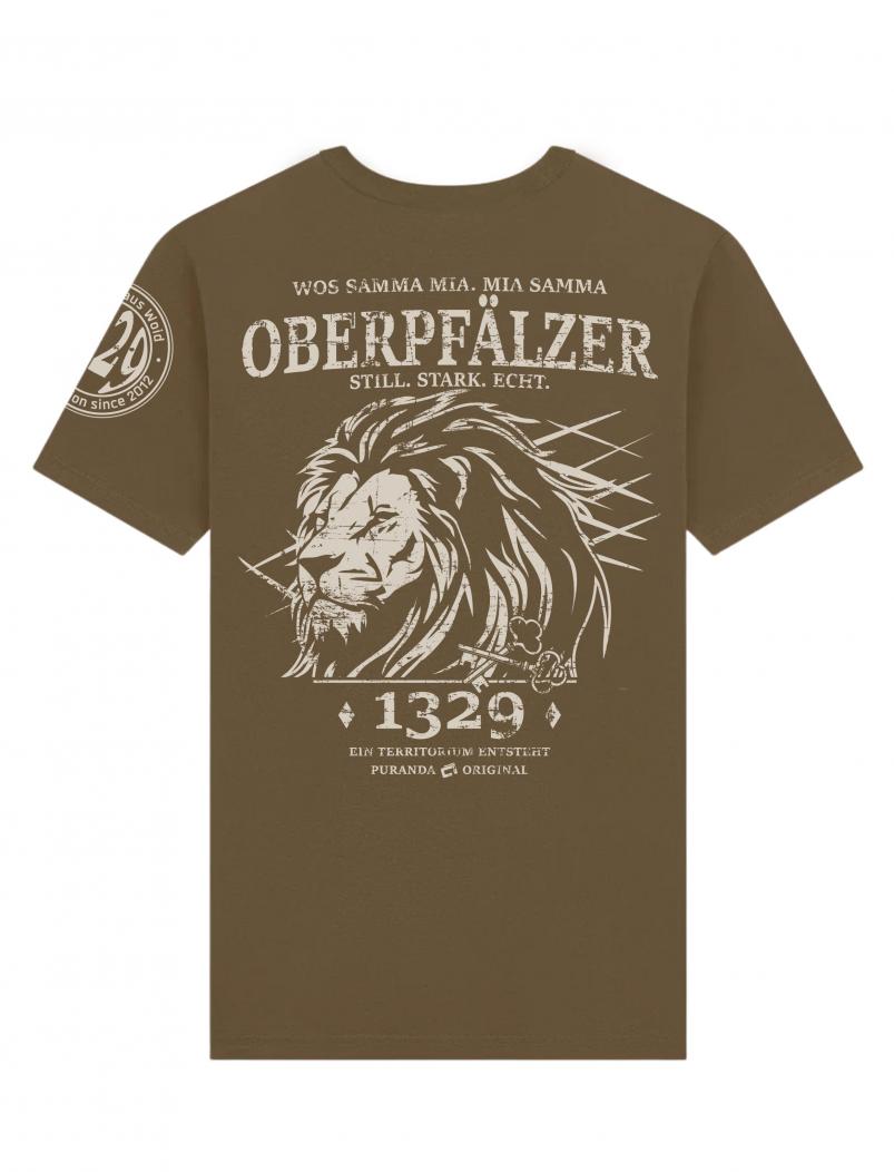 Preview: puranda T-Shirt - OBERPFÄLZER - braun - Tshirt