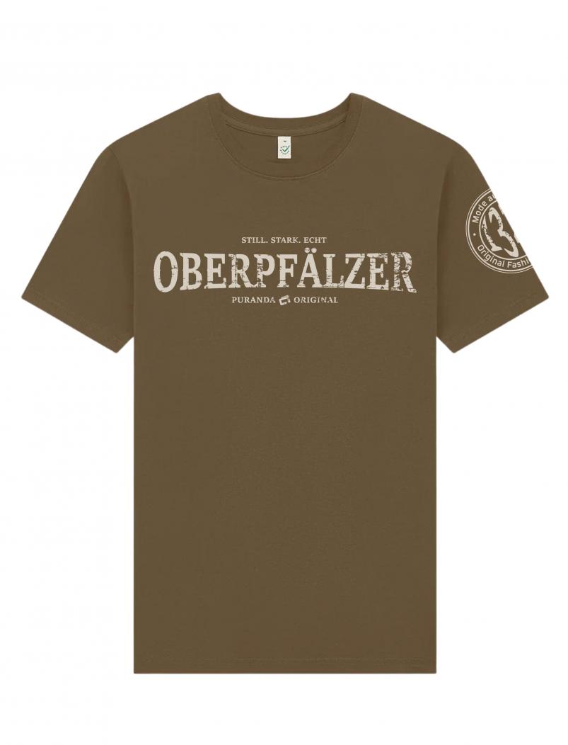 Preview: puranda T-Shirt - OBERPFÄLZER - braun - Tshirt