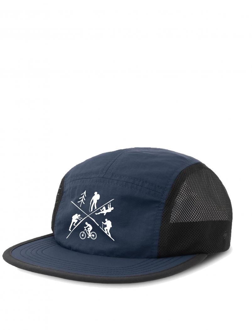 puranda NATURFREUNDE CHAM Helmcap - navy - seitlich