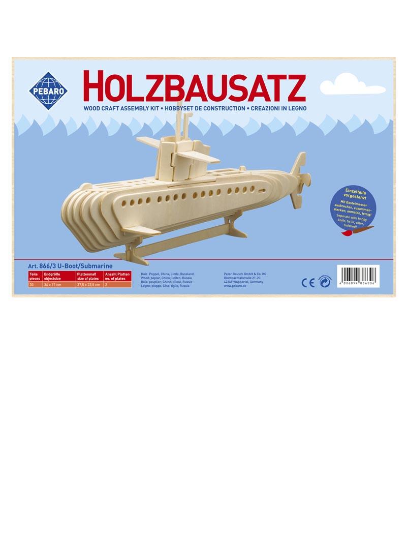 puranda Holzbausatz - unbehandelt - Verpackung
