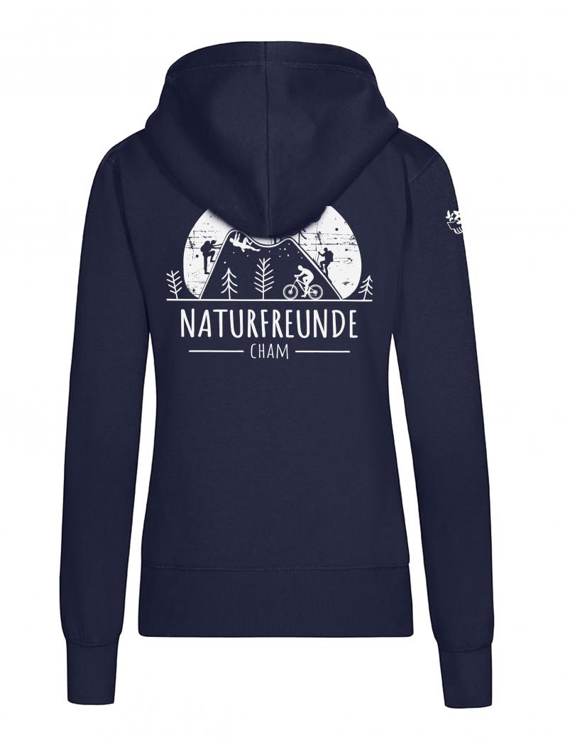 puranda Hoodie NATURFREUNDE CHAM - navy - hinten