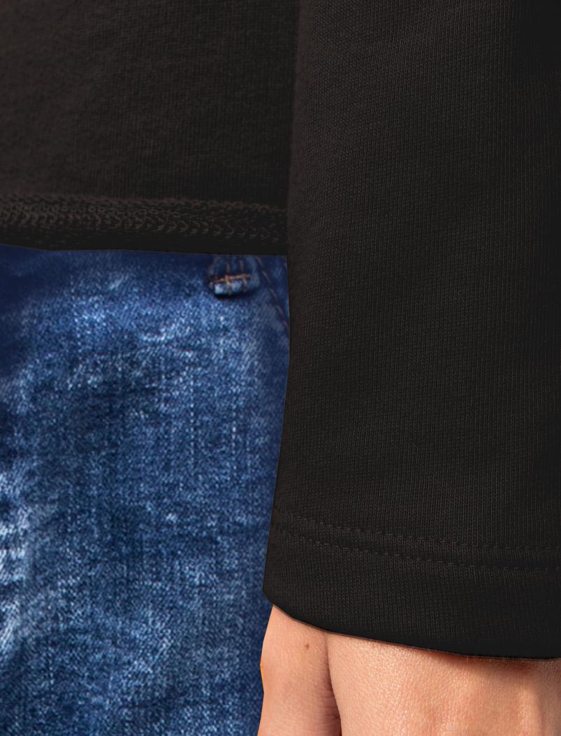 puranda Oversize Sweater TEAM MOOSBURG - schwarz - Kordel