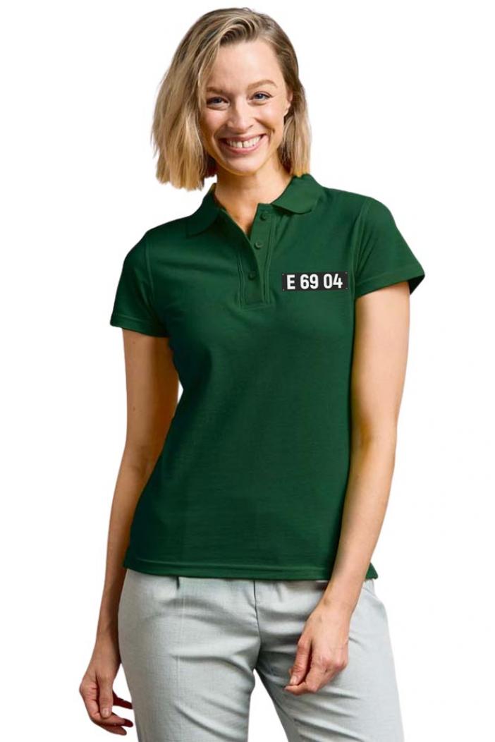 puranda PoloShirt E 69 04 - forrestgreen - Model nah