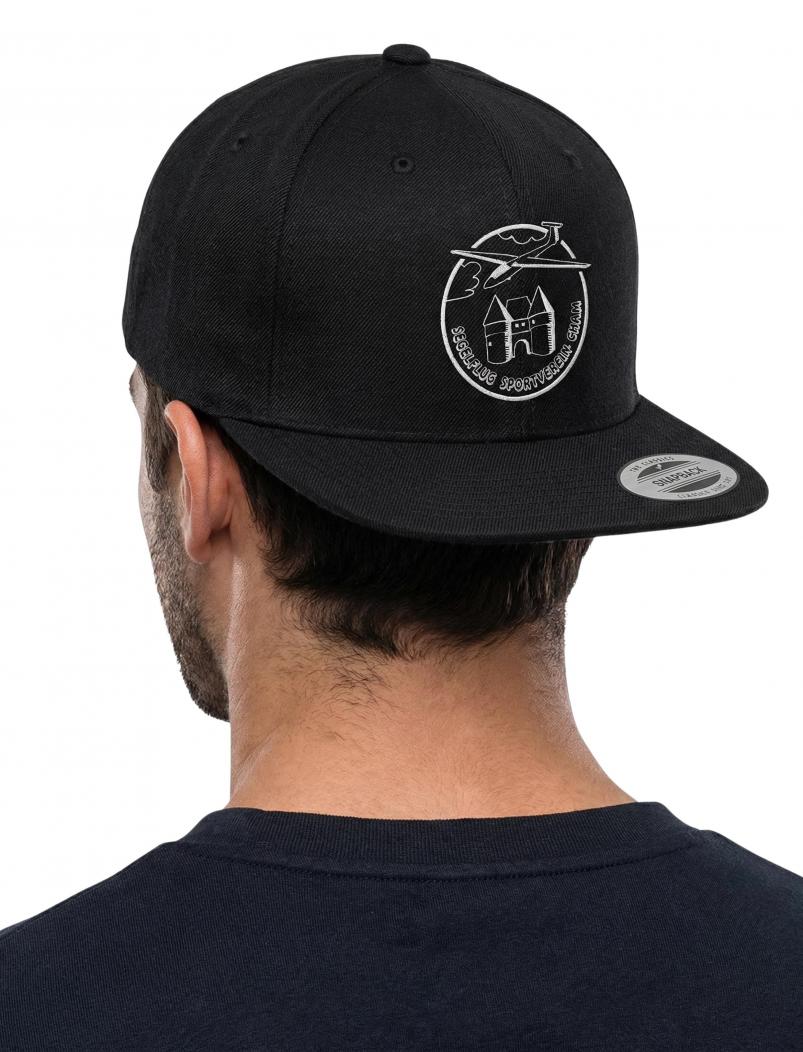 Preview: puranda SEGELFLUG SPORTVEREIN CHAM Snapback - schwarz - Model