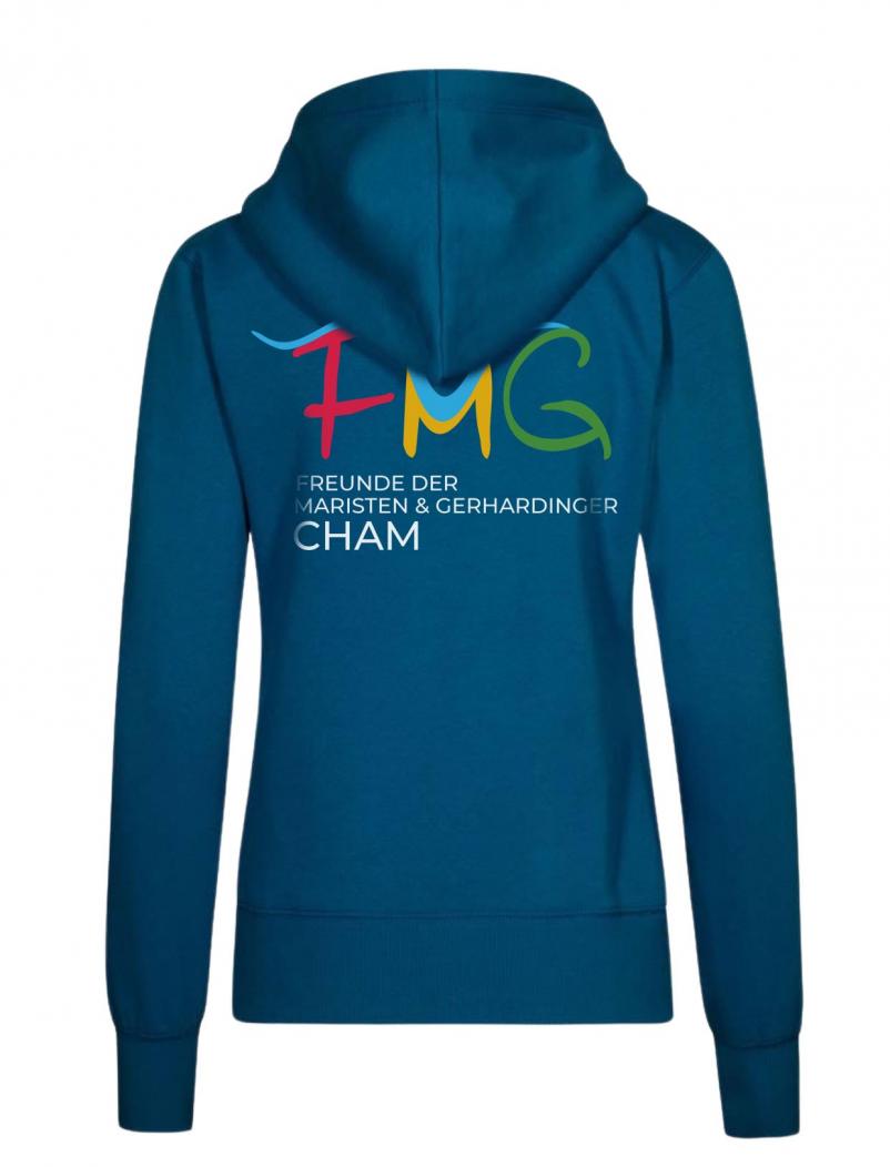 puranda Sweatjacke - FMG CHAM - petrol - Sweatjacke hinten