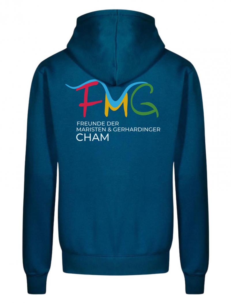 puranda Sweatjacke - FMG CHAM - petrol - Sweatjacke hinten