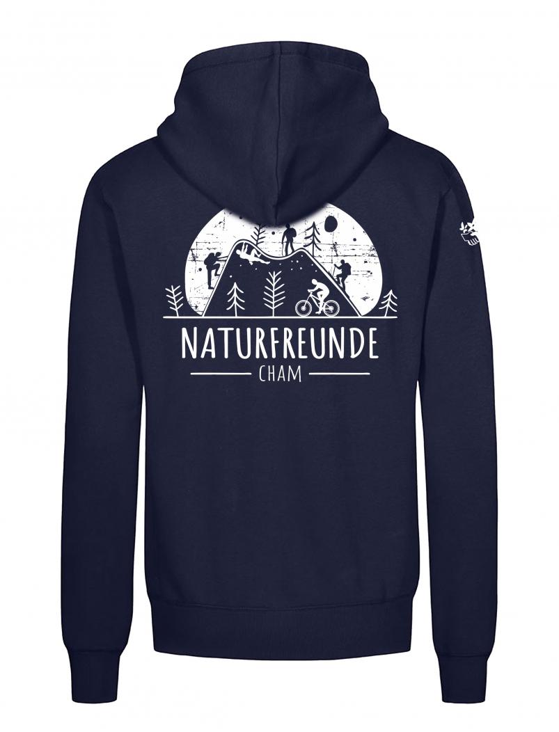 puranda Sweatjacke NATURFREUNDE CHAM - navy - Sweatjacke hinten