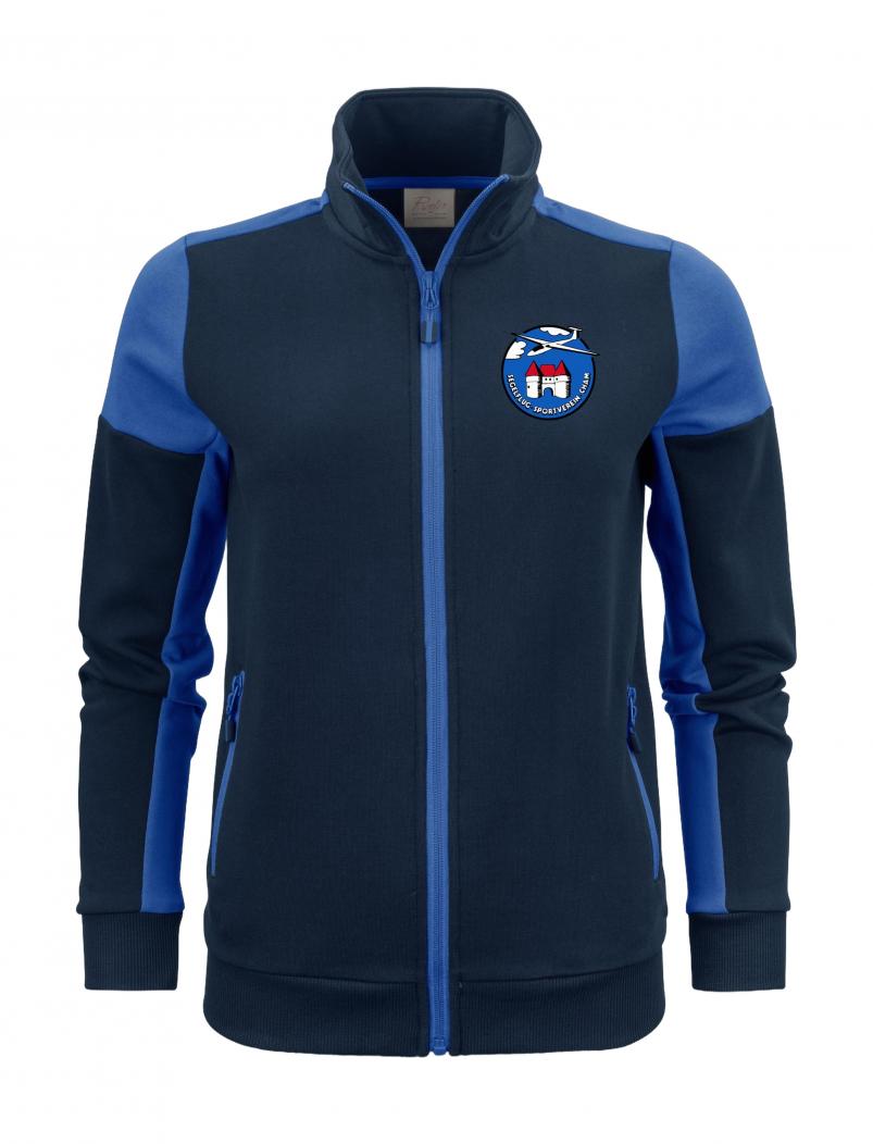 Preview: puranda Sweatjacke SEGELFLUG SPORTVEREIN CHAM - marine/kobalt - Sweatjacke vorne