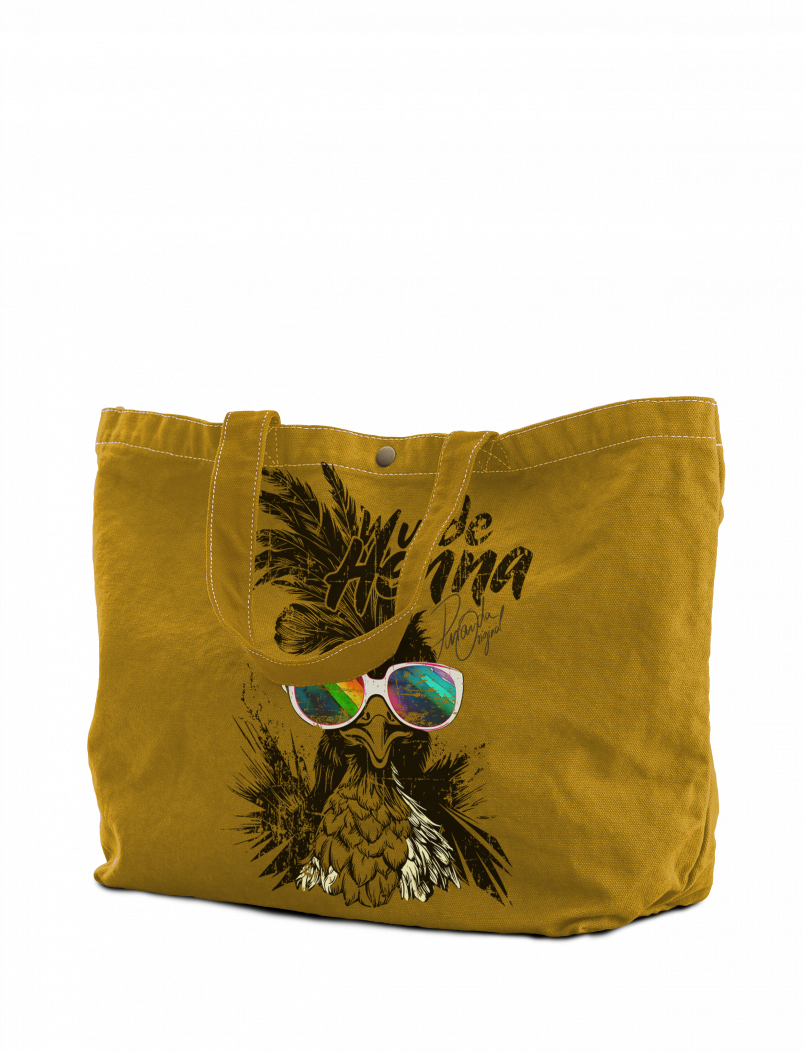 Tasche Canvas WUIDE HENNA - 15 l - sonnengelb