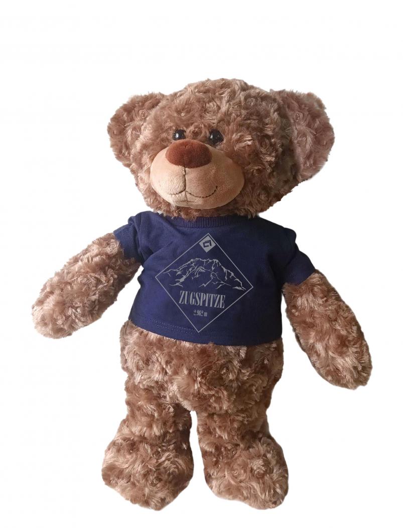 Teddy mit Tshirt ZUGSPITZE - 35 cm - Plüschtier