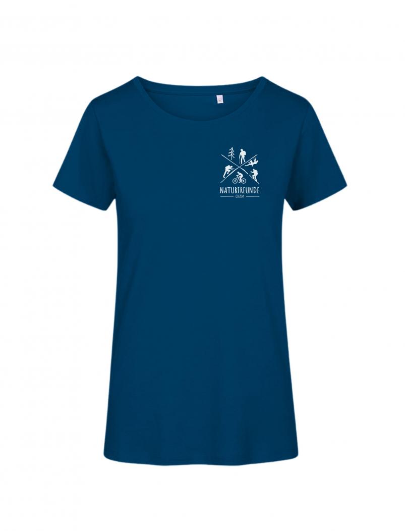 puranda Merino T-Shirt NATURFREUNDE CHAM - blau - Tshirt