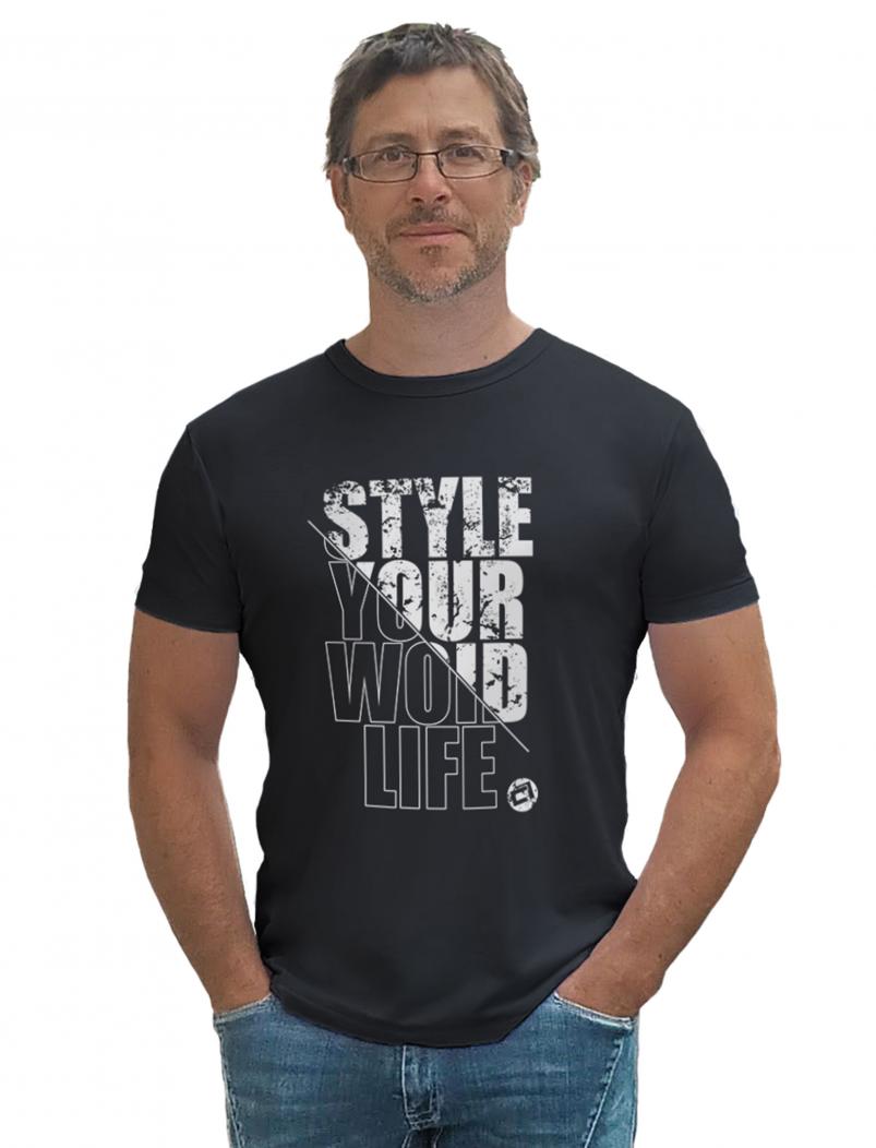 puranda T-Shirt WOIDLIFE - schwarz- Model01nah