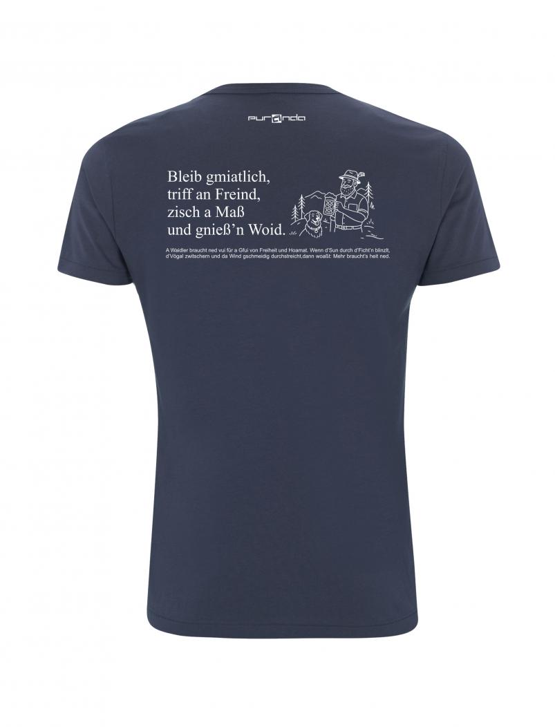 puranda T-Shirt WOS KIMMT - denim - hinten