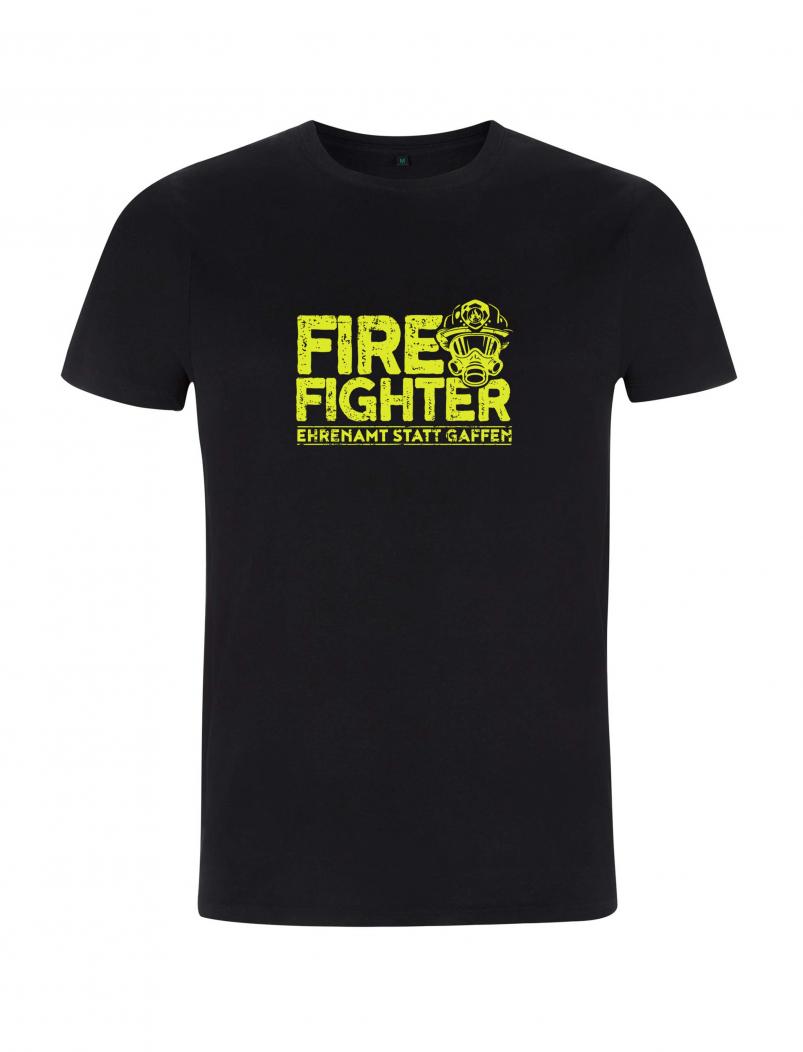 puranda T-Shirt - Firefighter - schwarz vorne