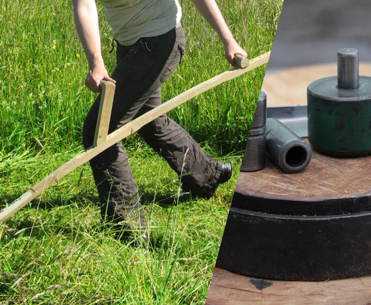 Dengelkurs - Dengeln mit dem Schlagdengler und Dengelamboss