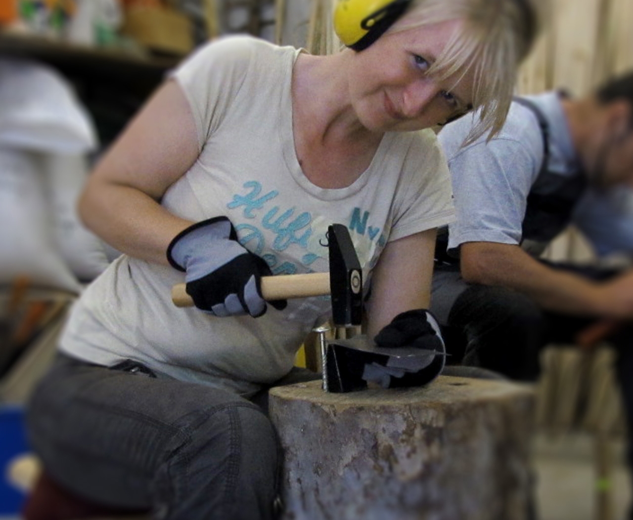 Dengelkurs - Dengeln mit dem Schlagdengler und Dengelamboss