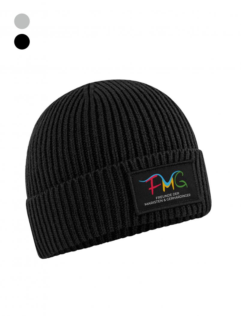 puranda FMG CHAM Strickmütze - schwarz - seitlich